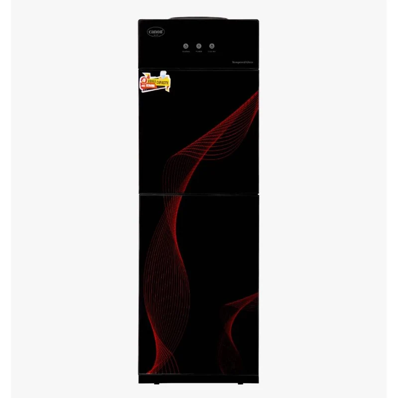 Full Glass Three Taps (Hot, Cold & Normal) 4 Liter Cold Tank Refrigerator Cabinet Big Body Size Food Grade Tank
