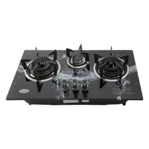 HB-CA-24 Canon Kitchen Hob Shower 3 Burner 3D Glass