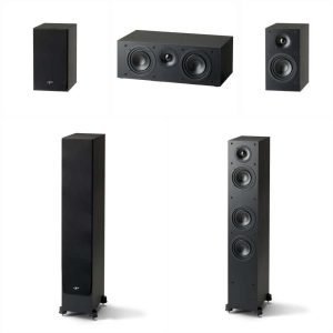 5.0 Paradigm Monitor SE hometheater set Black