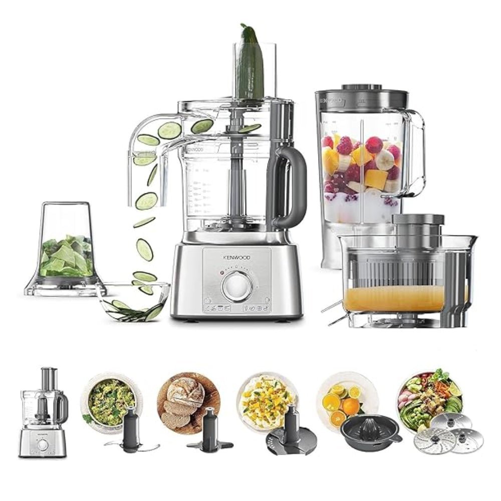 Kenwood Food Processor FDP65.880SI 1.5Ltr 1000W