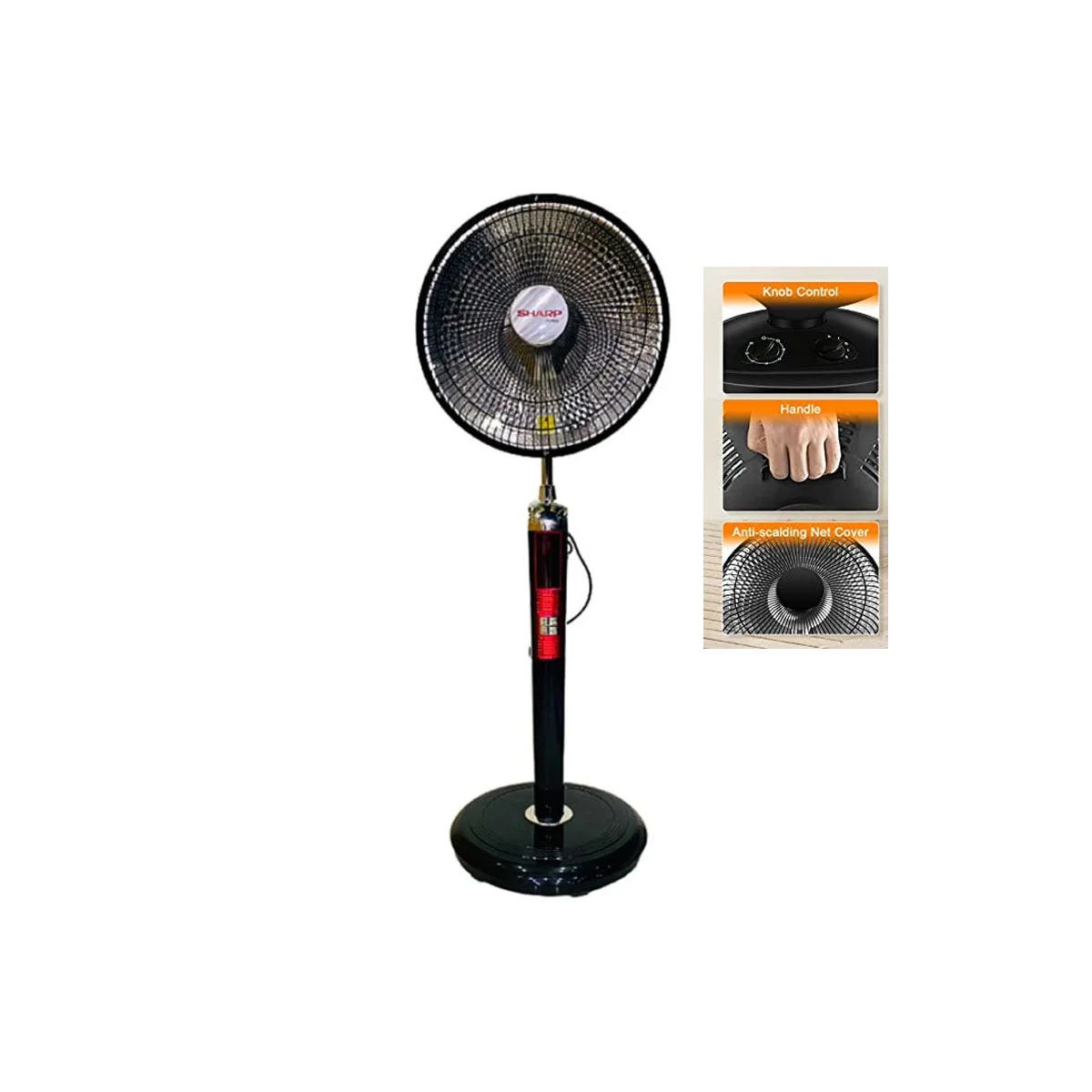 Sharp Dish Heater SH 08 with Remote