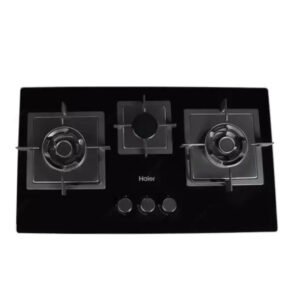 Haier 3Burner 75Cm Glass HCC-633DGG