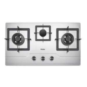 Haier 3Burner Stainless Steel Hob HCC-832 DGS